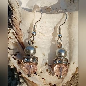 **HANDMADE** Sterling silver .925 dangle earrings